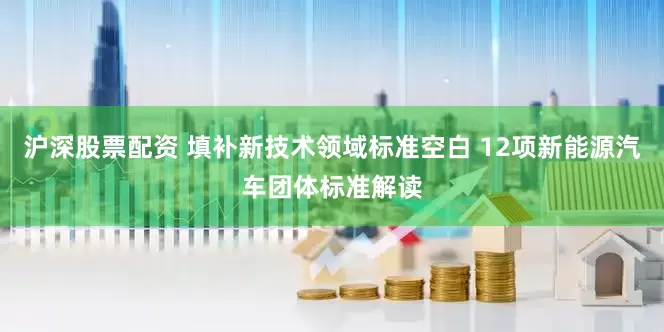 沪深股票配资 填补新技术领域标准空白 12项新能源汽车团体标准解读